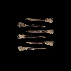 Aluminium Hair Clips x6